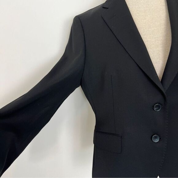 TAGLIATORE Black Virgin Wool Blazer Jacket size 46/S (410) - Picture 3 of 8